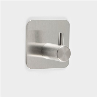 Крючки самоклеящиеся Stölz, 4 шт., для ванной комнаты, 4.5×4.5×3 см, хромированные