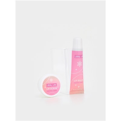 Подарочный набор новогодний Winter Fantasy, бальзам и скраб для губ, URAL LAB