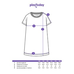 Сорочка ночная трикотажная для девочек