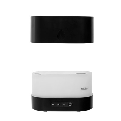 Увлажнитель воздуха LHU-15, ультразвуковой, 250 мл, эффект пламени, 4.5 Вт, 3 режима, подсветка, USB