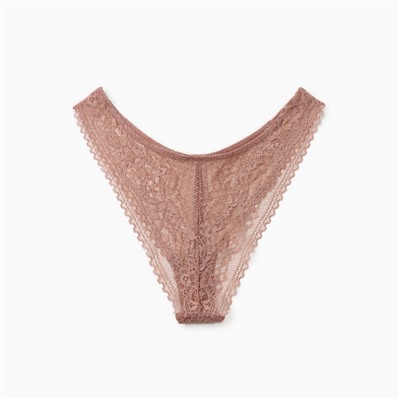 Трусы женские слипы кружевные Mark Formelle, розовые, размер 48 (L)