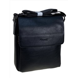 Сумка мужская из натуральной кожи, цвет черный