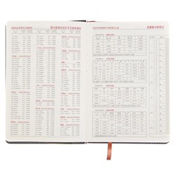 Ежедневник недатированный Calligrata, А5, в линейку, с хлястиком, 100 листов, обложка ПВХ, МИКС