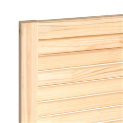 Дверь для бани и сауны «Жалюзийная», 180.5×39.4 см, деревянная, «Добропаровъ»