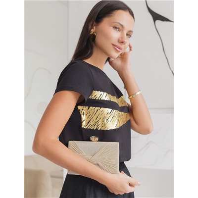 VILATTE Футболка D49.135