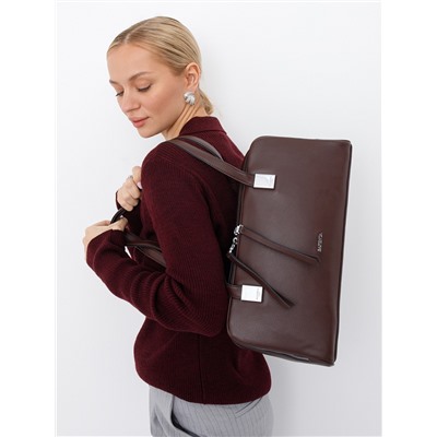 Сумка 51172S d.brown Velina Fabbiano-Safenta