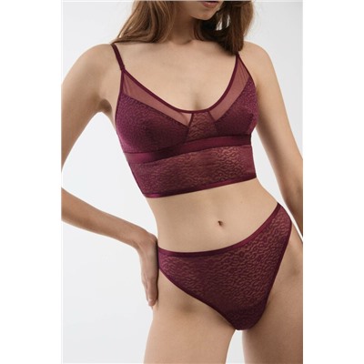 Бюстье CONTE SAVAGE LBE 2534 Бюстье из анималистичного кружева и сетки