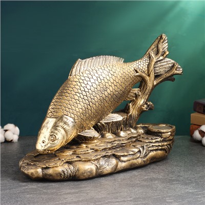 Подставка для бутылки и бокалов «Рыбалка», 46×21×32 см