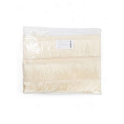 Тесьма декоративная «Бахрома» одинарная, 6.5 см, 20 м±0.5, молочная