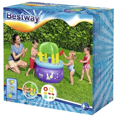 Стол надувной Bestway «Лаборатория веселья», 76×76×86 см, от 1.5 лет, 52573