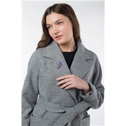 01-09627 Пальто женское демисезонное "Classic Reserve" (пояс)