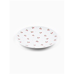 Тарелка плоская керамическая «Вишня», d=20 см