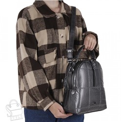 Рюкзак женский 670122 silver gray Velina Fabbiano - Safenta
