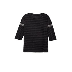 Джемперы CONTE LD 853 Ультрамодный фактурный джемпер с металлическим декором на рукавах