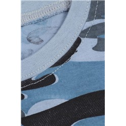 Футболка GL805 Камуфляж (Синий)