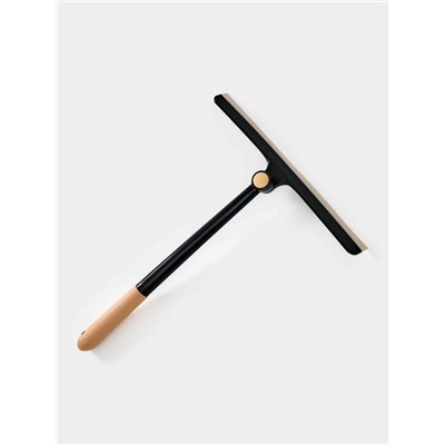 Водосгон Meli, с поворотным сгоном TRP, 35×27 см, чёрный