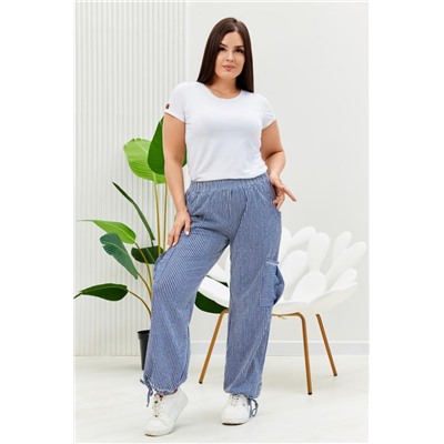 Брюки 9208 (Полоса джинс)