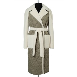 01-12090 Пальто женское демисезонное (пояс)