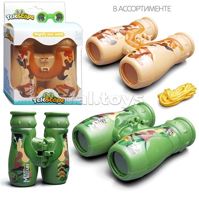 Бинокль "Военный разведчик" в коробке