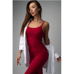 Женское платье-сарафан с разрезами Happyfox