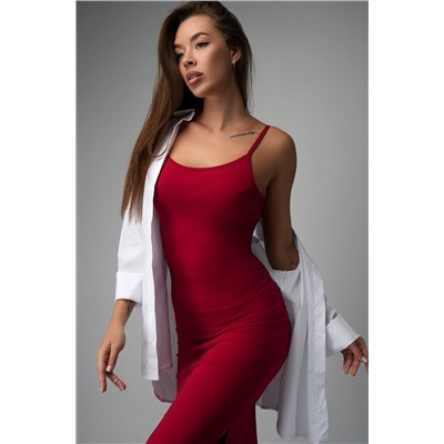 Женское платье-сарафан с разрезами Happyfox