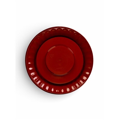 Горшок для цветов «Венеция», 5 л, пластиковый, коричневый