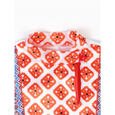 Карнавальный костюм детский «Никитка»: рубашка косоворотка, брюки, кушак, р. 116