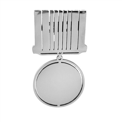 Брошь из стали