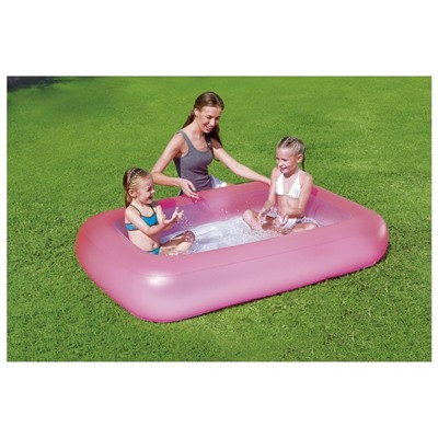 Бассейн надувной Bestway 51115, 165×104×25 см, с надувным дном, от 2 лет