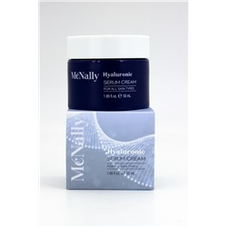 MCNALLY - КРЕМ ДЛЯ ЛИЦА С ГИАЛУРОНОВОЙ КИСЛОТОЙ HYALURONIC SERUM CREAM, 50 МЛ