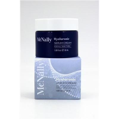 MCNALLY - КРЕМ ДЛЯ ЛИЦА С ГИАЛУРОНОВОЙ КИСЛОТОЙ HYALURONIC SERUM CREAM, 50 МЛ