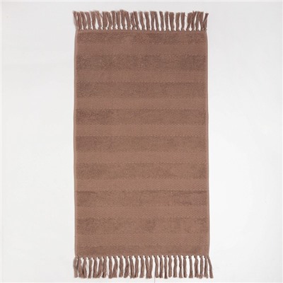 Полотенце для ног Love Life Turkish dream, 50×90 см, хлопок 100%, мокко