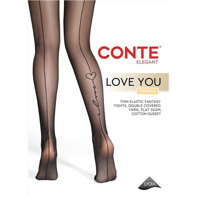 Conte elegant Колготки FANTASY LOVE YOU