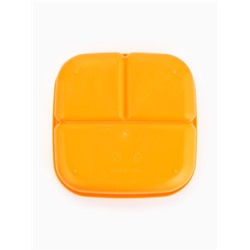 Ланч - бокс квадратный с секциями и ложкой «Разбудите меня», 14.5×6 см