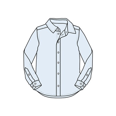 Рубашка текстильная для мальчиков (regular fit)