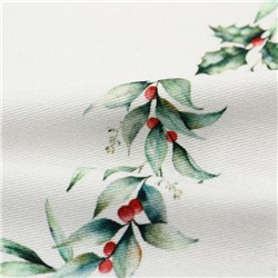Дорожка на стол Этель Christmas collection 30×70 см, 100% хлопок, саржа 190 г/м², белая