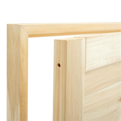 Дверь для бани и сауны, 180×70 см, деревянная, из шпунтованной доски