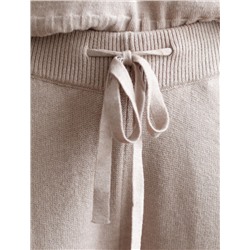 Прямые брюки из пряжи с кашемиром