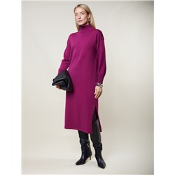 Платье тонкой вязки из хлопка с нейлоном