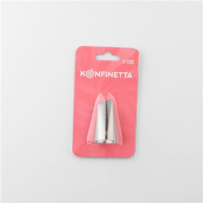 Насадка кондитерская KONFINETTA «Лепесток», d=2.5 см, № 124К