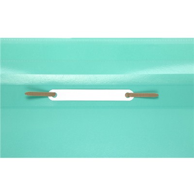 Скоросшиватель А4 пластиковый  бирюзовый 0,18мм TC4018Z inФОРМАТ