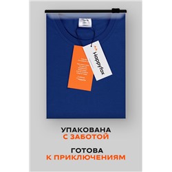 Детская однотонная футболка Happyfox