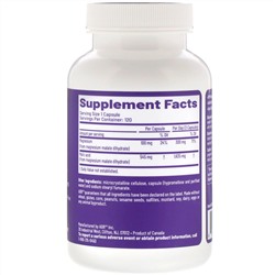 Advanced Orthomolecular Research AOR, Mag Malate Renew, 120 растительных капсул