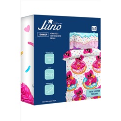 КПБ юниор поплин "Juno" (40х60) рис. 16652-1/16653-1 Кисси Мисси