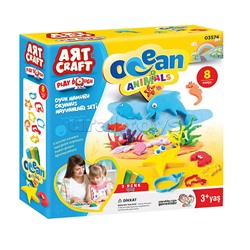 Набор для лепки "Водный мир" тесто 3х50г