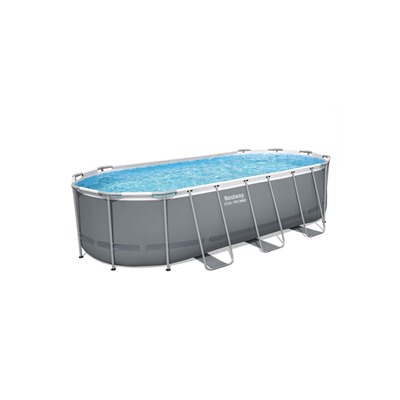 Бассейн каркасный Bestway Power Steel, 549×274×122 см, фильтр-насос, тент, лестница, 56710