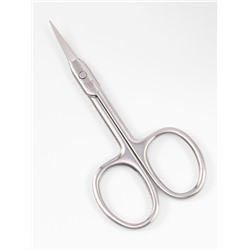 Ножницы маникюрные «Premium», загнутые, узкие, 9 см, на блистере