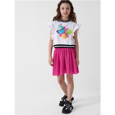 Юбка-легинсы трикотажные для девочек