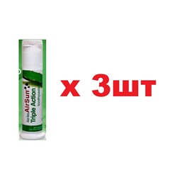 AirSun Triple Action Aloe Vera зубная паста гелевая с дозатором 100мл 3шт