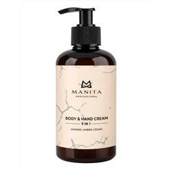 MANITA Парфюмированный крем для рук и тела / Jasmine, Amber, Cedar, 300 мл 28309